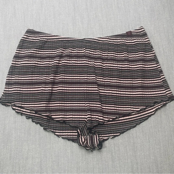 Savage x Fenty SET Thicc Rib Cami and Booty Short in Fine Wine Purple Line Werk - Picture 9 of 14